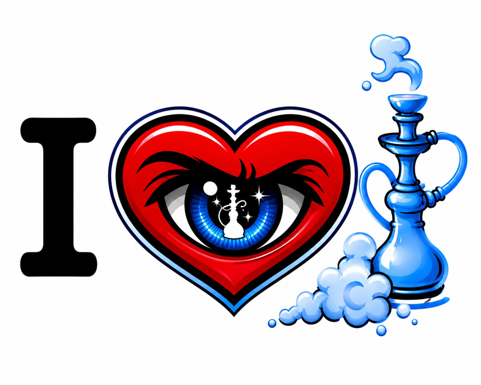 I Love Hookah logo